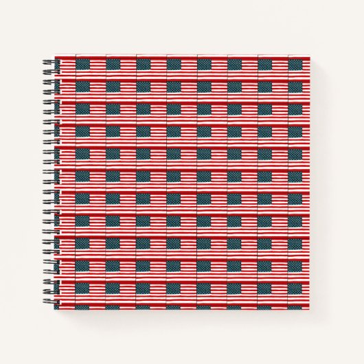 Carnet Drapeau américain (Devant)