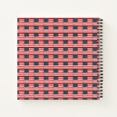 Carnet Drapeau américain (Dos)