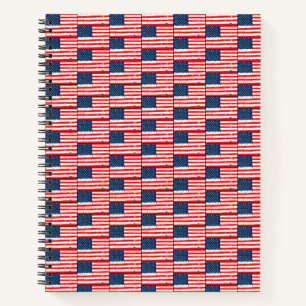 Carnet Drapeau américain