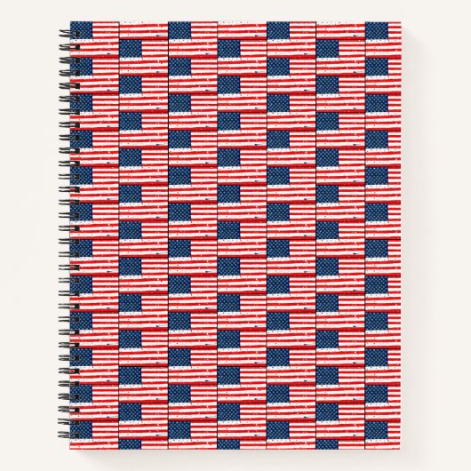Carnet Drapeau américain (Devant)
