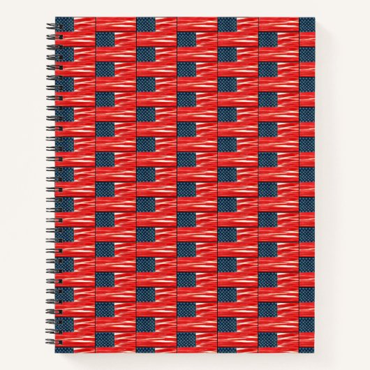 Carnet Drapeau américain (Devant)