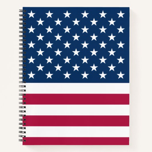 Carnet Drapeau américain (Devant)