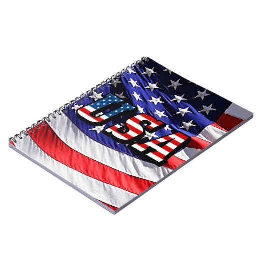 Carnet Drapeau américain (Côté gauche)