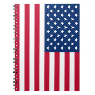 Carnet Drapeau américain