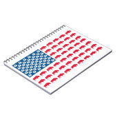 Carnet Drapeau américain Buffalo (Côté gauche)