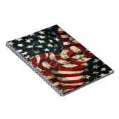 Carnet Drapeau américain-Camouflage par Shirley Taylor (Côté Droit)