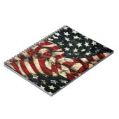 Carnet Drapeau américain-Camouflage par Shirley Taylor (Côté gauche)