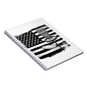 Carnet Drapeau américain de Disk Golf (Côté Droit)