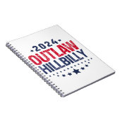 Carnet Drapeau américain de Trump Vance 2024 (Côté Droit)