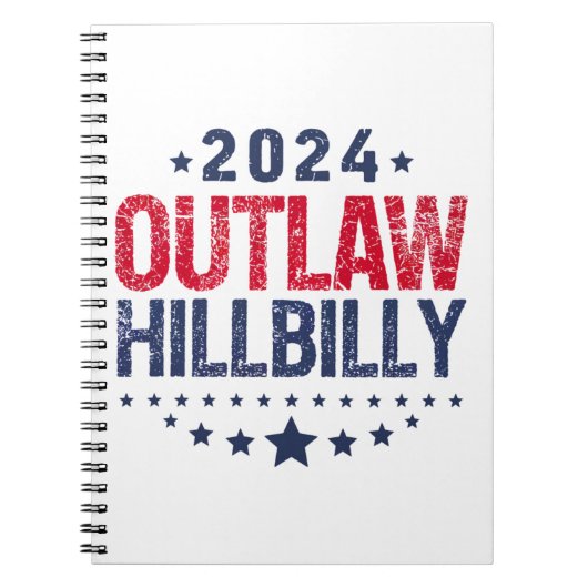 Carnet Drapeau américain de Trump Vance 2024 (Devant)