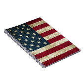 Carnet Drapeau américain des Etats-Unis de cru (Côté Droit)