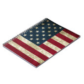 Carnet Drapeau américain des Etats-Unis de cru (Côté gauche)