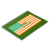 Carnet Drapeau américain irlandais (Côté gauche)