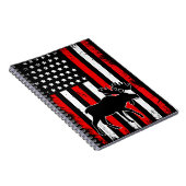 Carnet Drapeau américain Moose (Côté Droit)