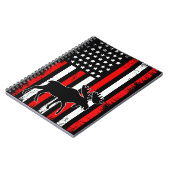 Carnet Drapeau américain Moose (Côté gauche)