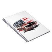 Carnet Drapeau Américain Patriotique (Côté Droit)