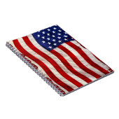 Carnet Drapeau américain patriotique tatoué, États-Unis (Côté Droit)