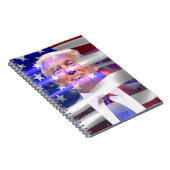 Carnet drapeau américain trump 2020 (Côté Droit)
