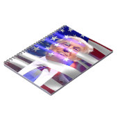 Carnet drapeau américain trump 2020 (Côté gauche)