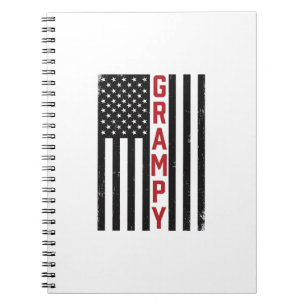Carnet Drapeau américain vintage vector design patriotiqu