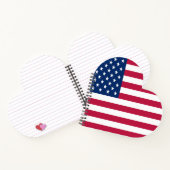 Carnet Drapeau Amérique (Intérieur)