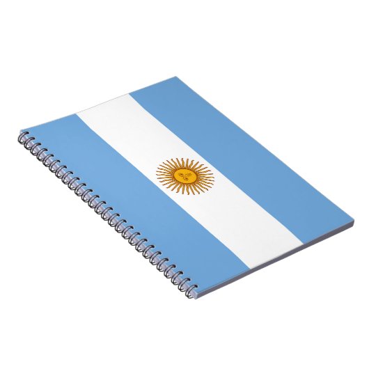 Carnet Drapeau Argentine (Côté Droit)