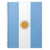 Carnet Drapeau Argentine (Devant)