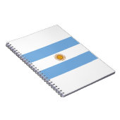 Carnet Drapeau Argentine (Côté Droit)