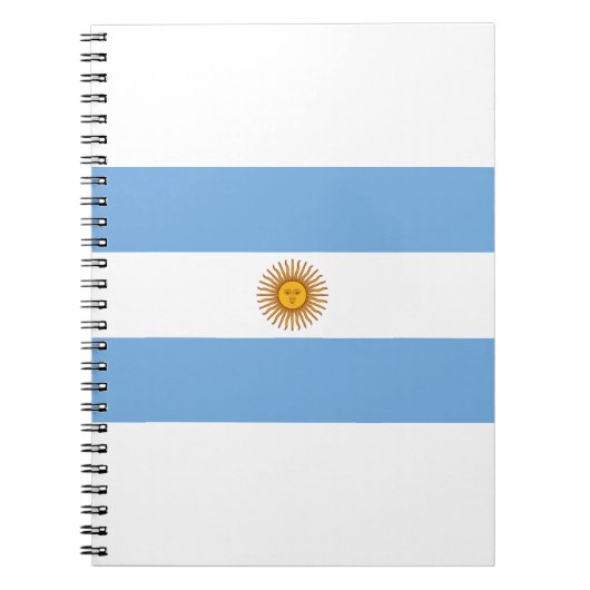 Carnet Drapeau Argentine (Devant)