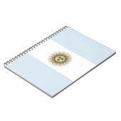 Carnet Drapeau Argentine (Côté gauche)