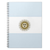 Carnet Drapeau Argentine (Devant)