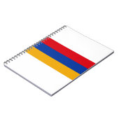 Carnet Drapeau Arménie (Côté gauche)