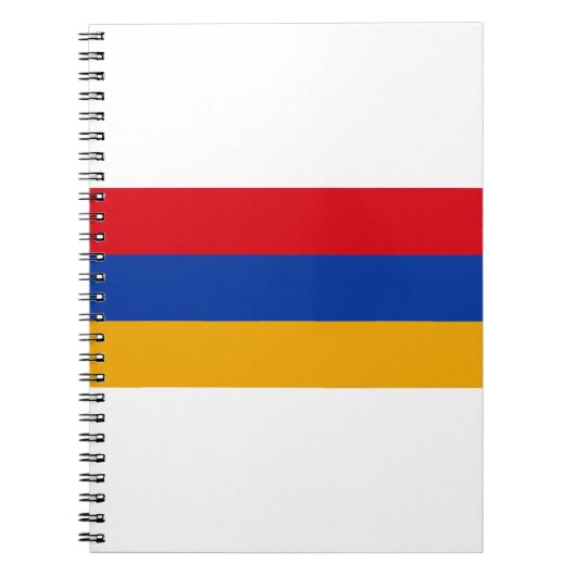 Carnet Drapeau Arménie (Devant)