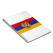 Carnet Drapeau Arménie (Côté Droit)