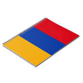 Carnet Drapeau arménien patriotique (Côté gauche)
