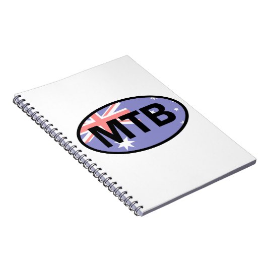 Carnet Drapeau Australie VTT (Côté Droit)