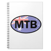 Carnet Drapeau Australie VTT (Devant)