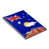 Carnet Drapeau australien (Côté Droit)