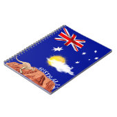 Carnet Drapeau australien (Côté gauche)