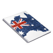 Carnet drapeau australien (Côté Droit)