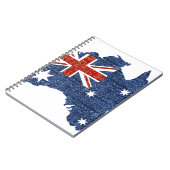 Carnet drapeau australien (Côté gauche)