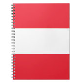 Carnet Drapeau Autriche (Devant)