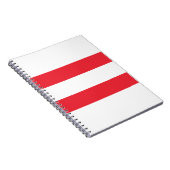 Carnet Drapeau Autriche (Côté Droit)
