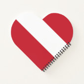 Carnet Drapeau autrichien (Dos)