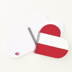 Carnet Drapeau autrichien