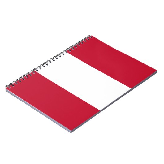 Carnet Drapeau autrichien (Côté gauche)