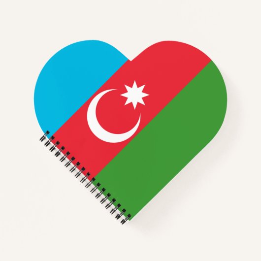Carnet Drapeau Azerbaïdjan (Devant)