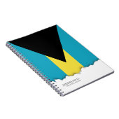 Carnet Drapeau bahamien classique (Côté Droit)