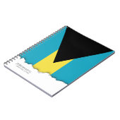 Carnet Drapeau bahamien classique (Côté gauche)