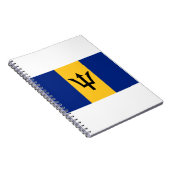 Carnet Drapeau Barbade (Côté Droit)